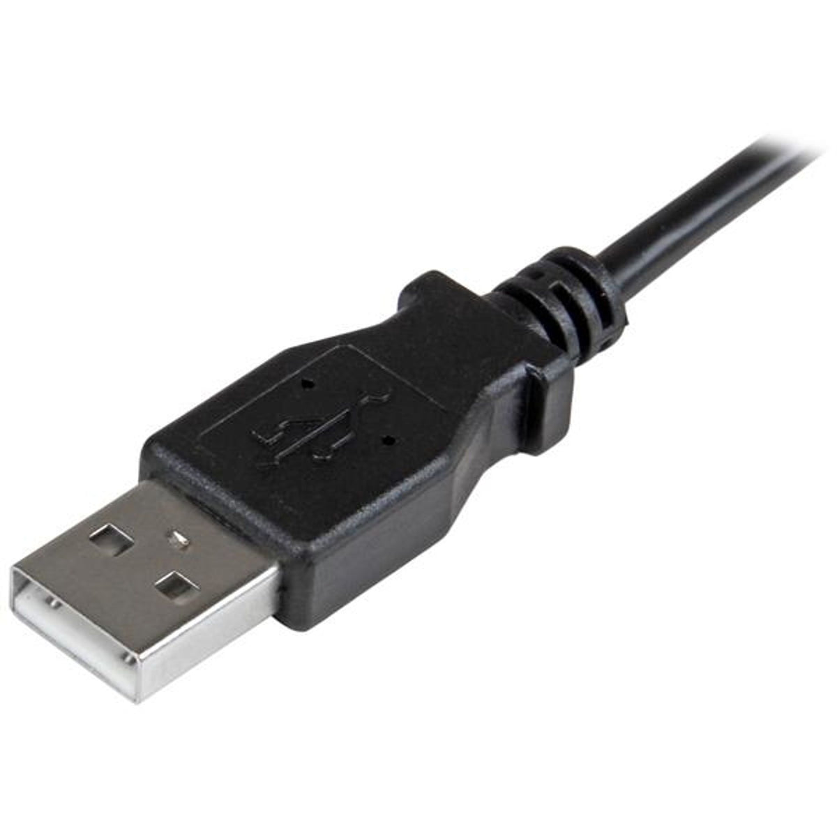 StarTech.com 1m Right Angle Micro-USB A to B Cable USB 2.0 Black