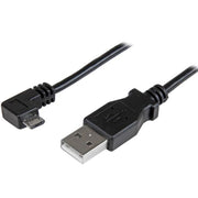 StarTech.com 1m Right Angle Micro-USB A to B Cable USB 2.0 Black