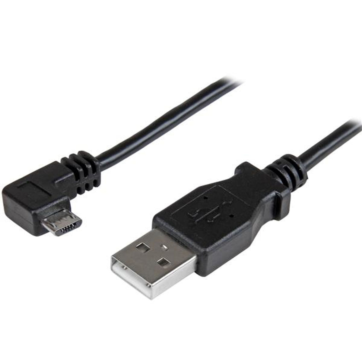 StarTech.com 1m Right Angle Micro-USB A to B Cable USB 2.0 Black