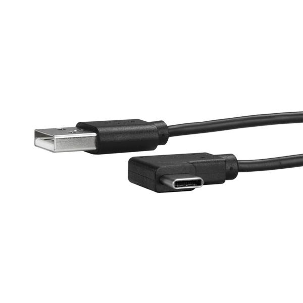 StarTech.com 1m Right Angle USB A to USB C Cable USB 2.0 Black