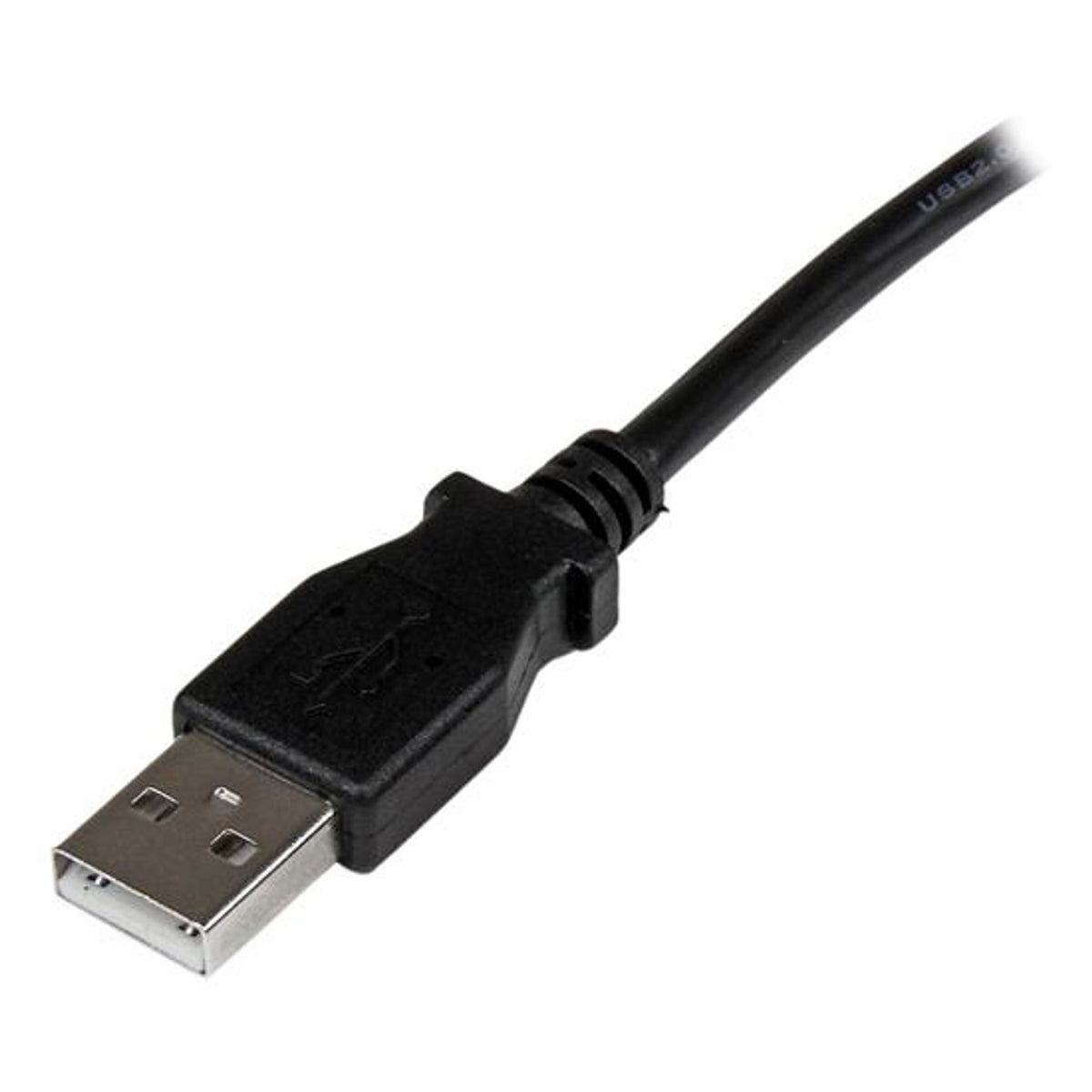 StarTech.com 1m USB 2.0 A to Right Angle B Cable M/M 480Mbit/s Black