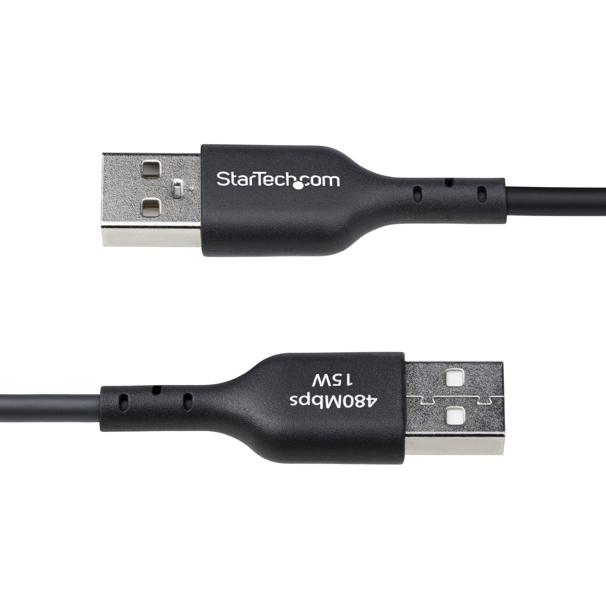 StarTech.com 1m USB-A to USB-C Charging Cable 3A Black TPE Jacket