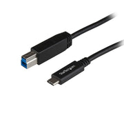 StarTech.com 1m USB-B to USB-C Cable USB 10Gbps Data Transfer