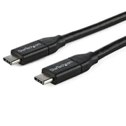 StarTech.com 1m USB-C to USB-C Cable 5A PD M/M USB-IF Certified USB 2.0