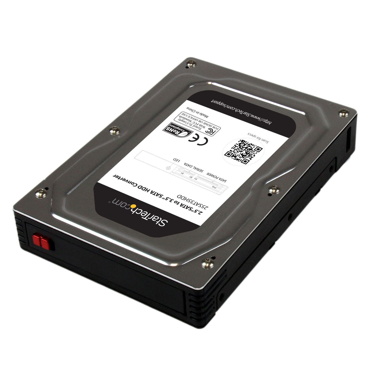 StarTech.com 2.5" to 3.5" SATA Aluminum Hard Drive Adapter Enclosure