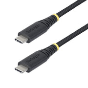 StarTech.com 2m 240W PD EPR Dual-Layer Silicone/Braided Jacket USB-C Cable