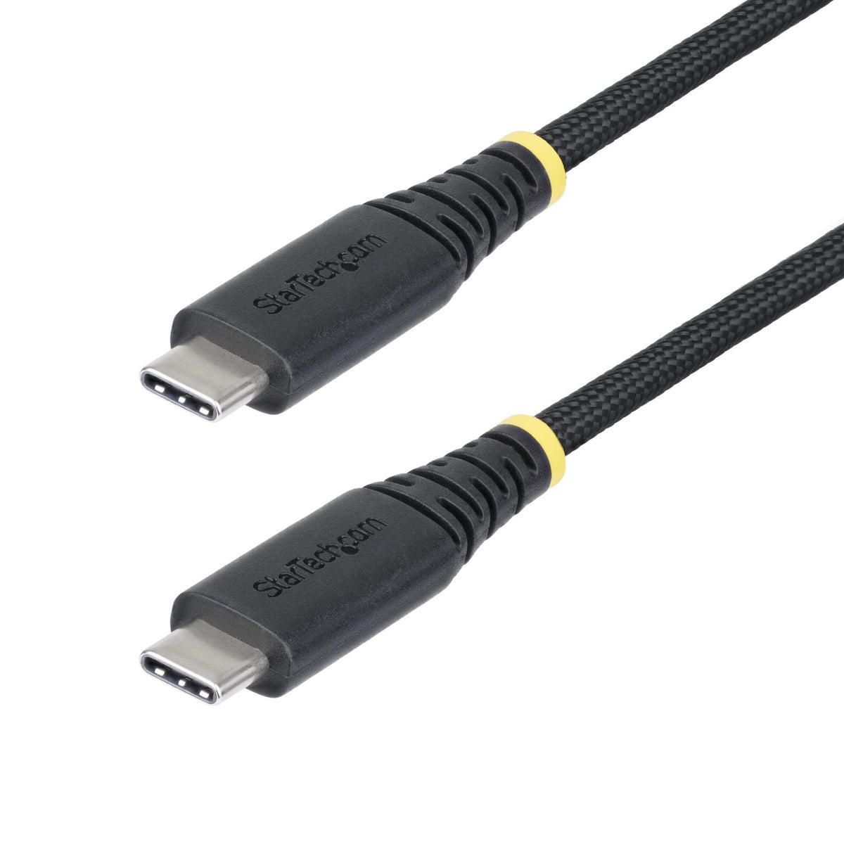 StarTech.com 2m 240W PD EPR Dual-Layer Silicone/Braided Jacket USB-C Cable
