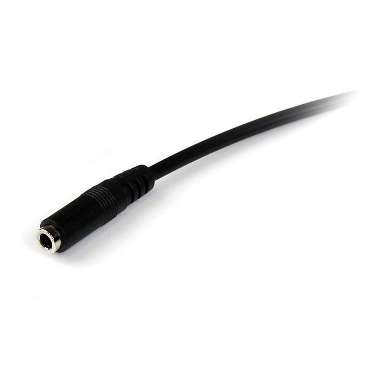 StarTech.com 2m 3.5mm TRRS Headset Extension Cable M/F Black