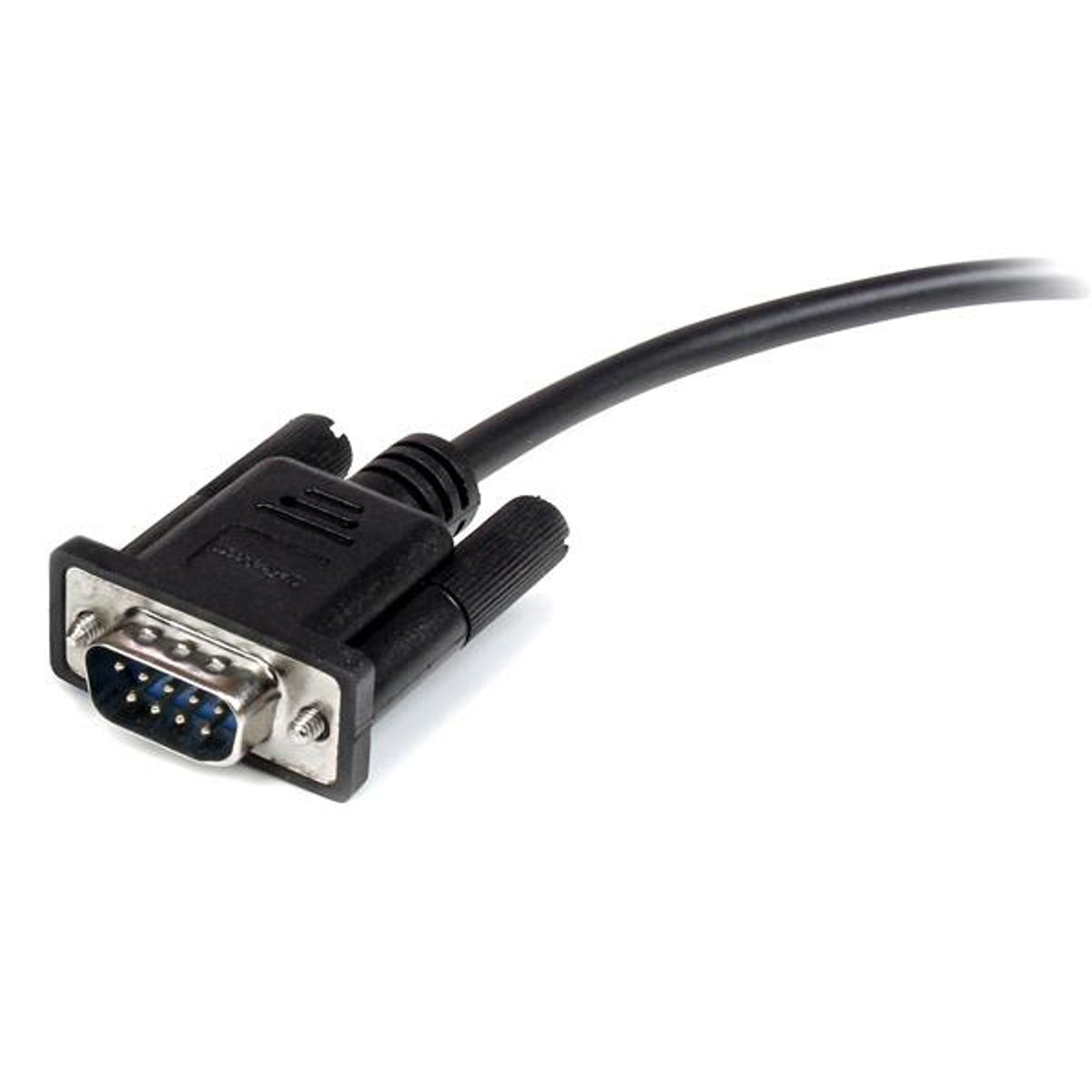 StarTech.com 2m DB9 RS232 M/F Serial Cable Black