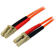 StarTech.com 2m Multimode Duplex Fiber Optic Cable LC/LC 50/125µm LSZH Orange