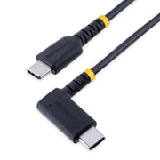 StarTech.com 2m Right-Angle USB-C Charging Cable 60W PD 3A Durable