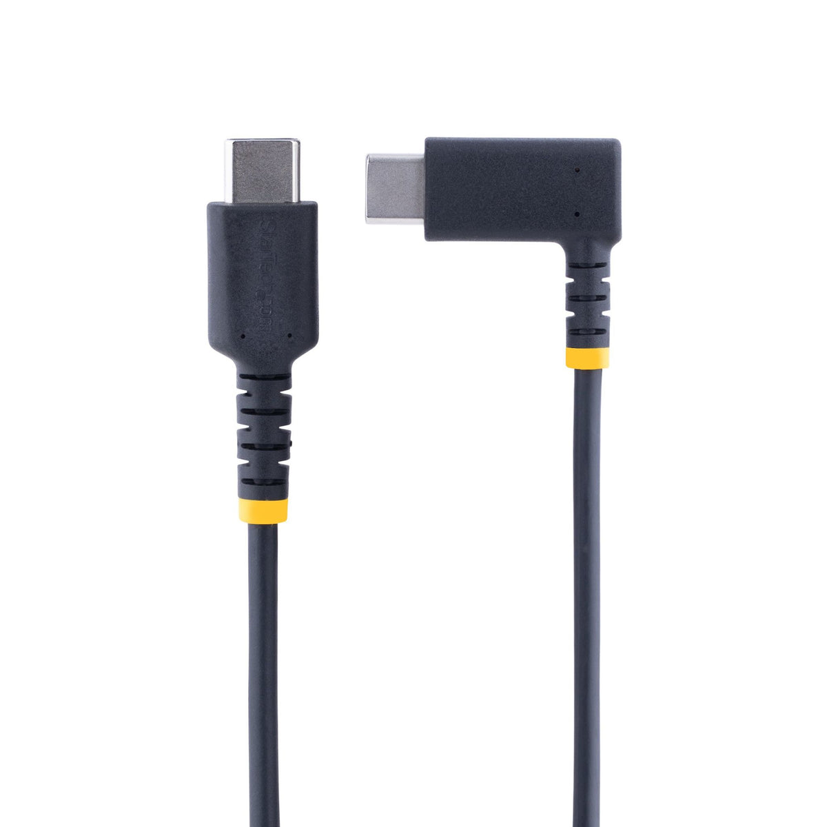 StarTech.com 2m Right-Angle USB-C Charging Cable 60W PD 3A Durable