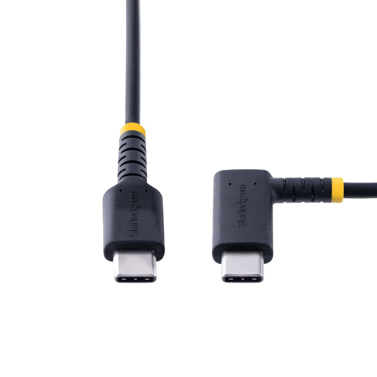 StarTech.com 2m Right-Angle USB-C Charging Cable 60W PD 3A Durable