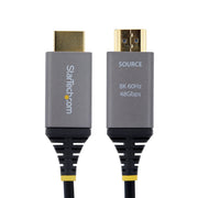 StarTech.com 2m Slim Certified Ultra High Speed HDMI 2.1 Cable 8K 60Hz 4K 120Hz