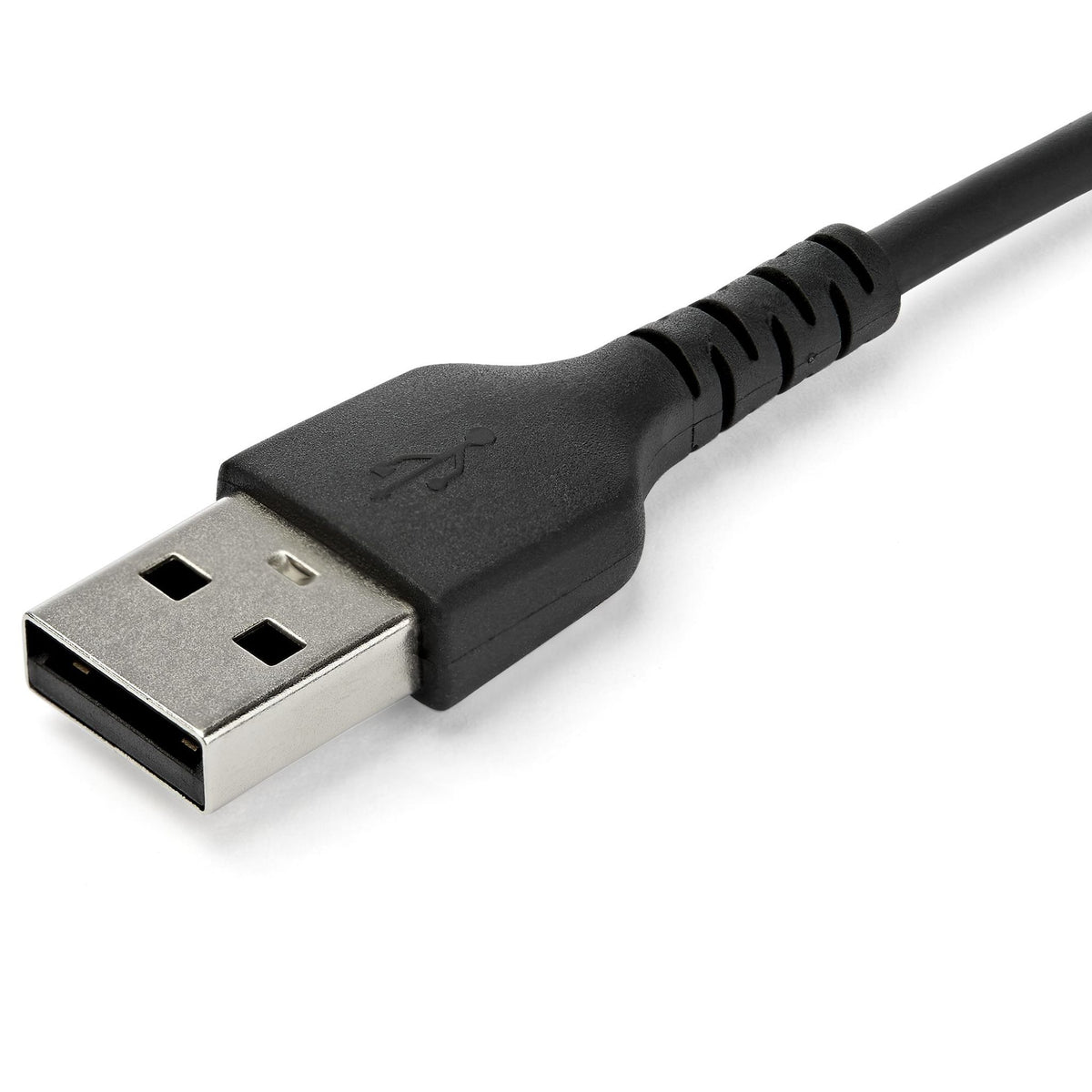 StarTech.com 2M USB A to USB C Charging Cable 60W Fast Charge Sync Black