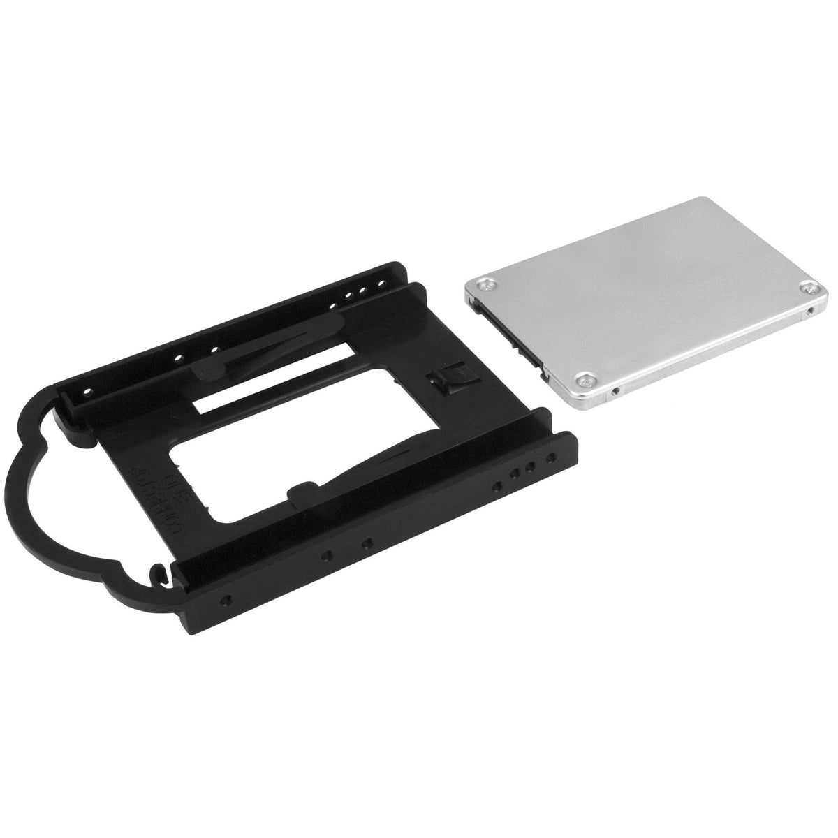 StarTech.com 3.5" SATA/600 SAS U.2 Drive Bay Adapter Black