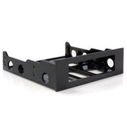 StarTech.com 3.5" to 5.25" Front Bay Mounting Bracket Black Plastic Adapter