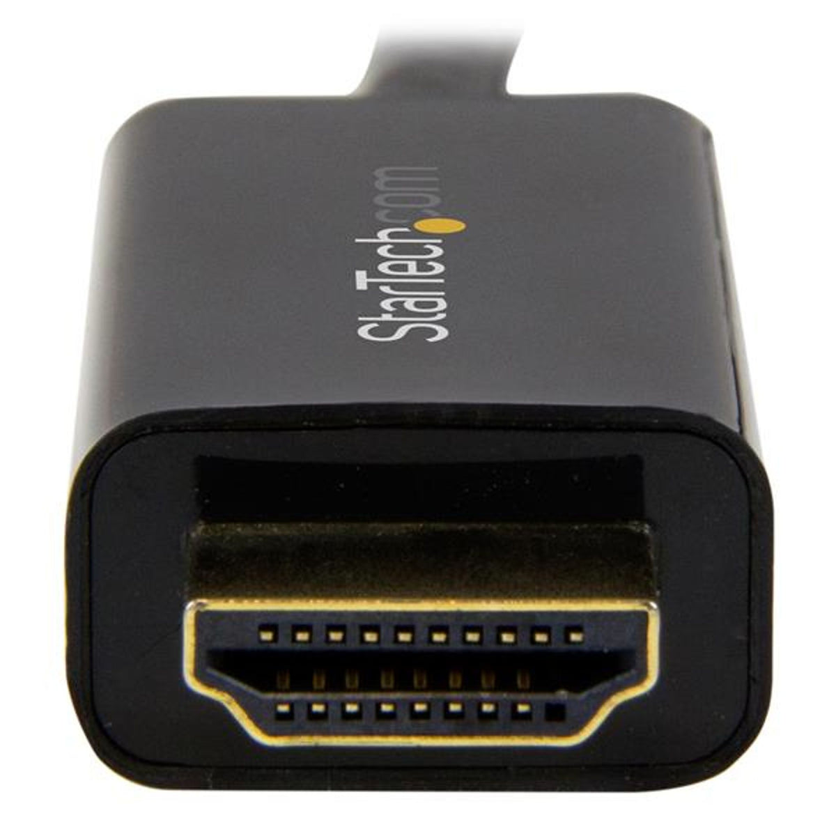 StarTech.com 3ft DisplayPort to HDMI Cable 4K 30Hz DP 1.2 to HDMI Adapter Black