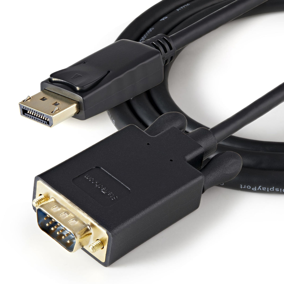 StarTech.com 3ft DisplayPort to VGA Active Cable 1080p Black