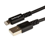 StarTech.com 3m Black USB to Lightning Cable MFi Certified