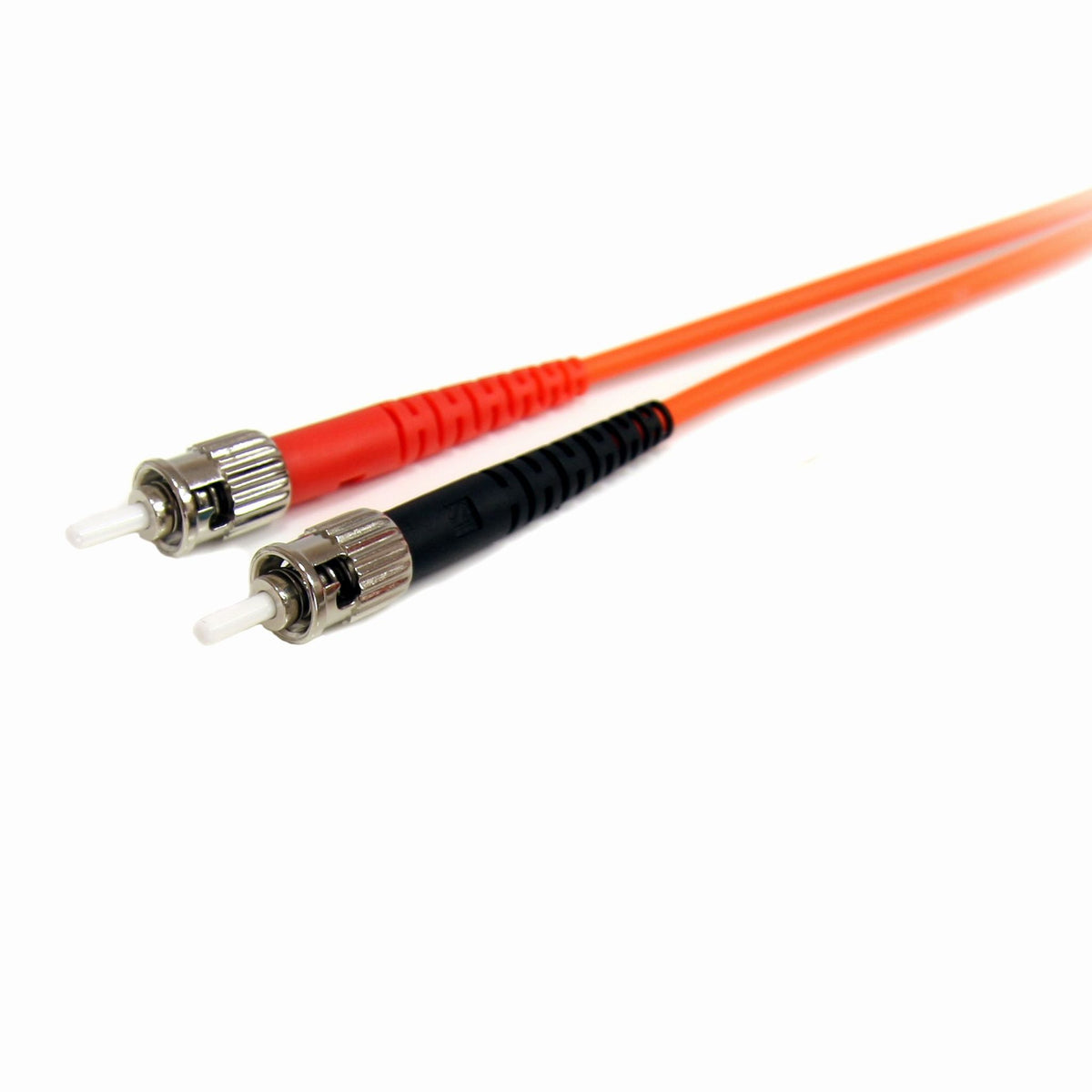StarTech.com 3m LC/ST Multimode Duplex 62.5/125µm LSZH Fiber Cable Orange
