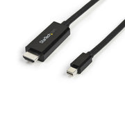 StarTech.com 3m Mini DisplayPort to HDMI Cable 4K 30Hz mDP to HDMI Adapter Black