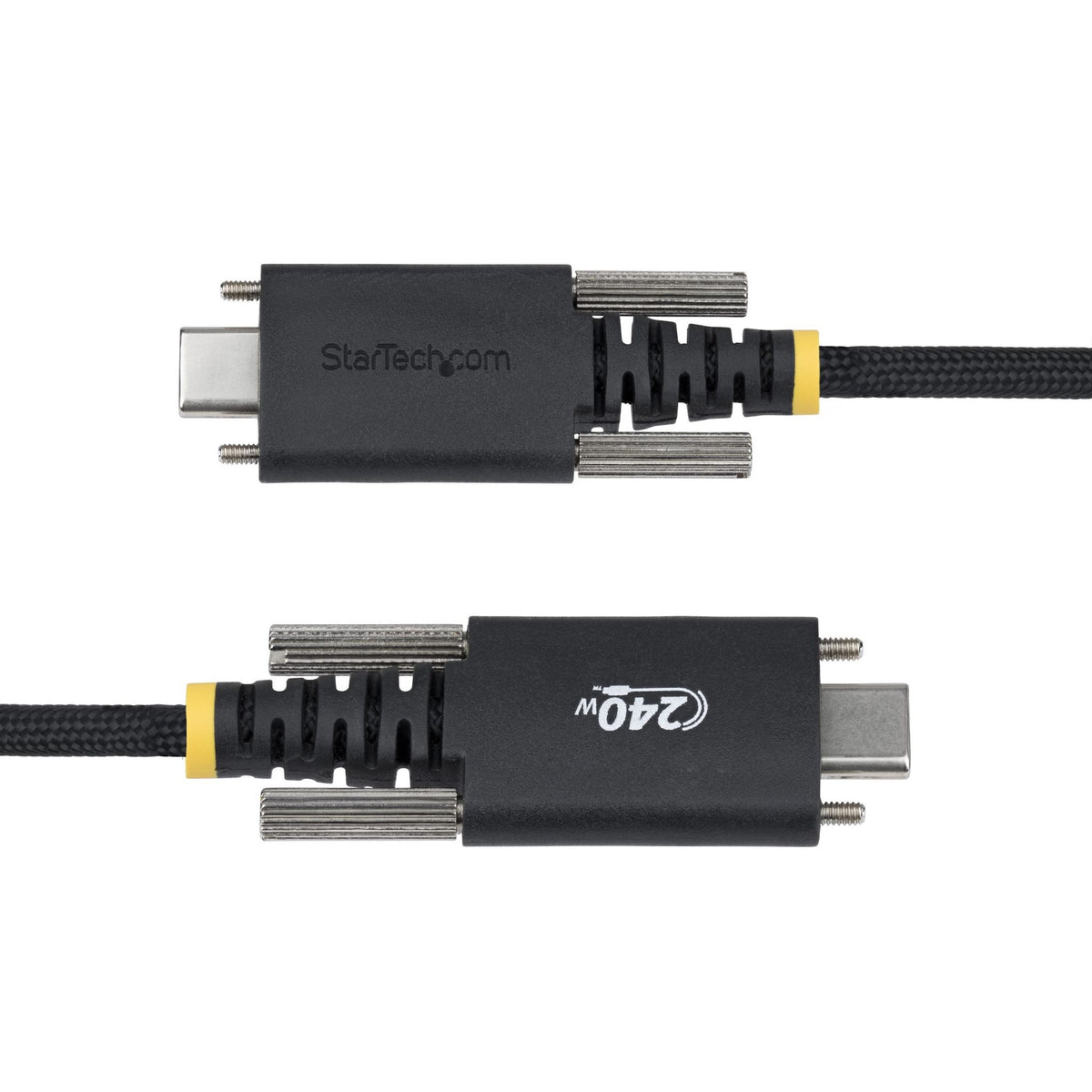StarTech.com 3m Side Screw Locking USB-C Charging Cable 240W PD EPR Silicone