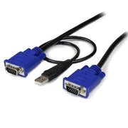 StarTech.com 3m USB A HD-15 VGA KVM Cable
