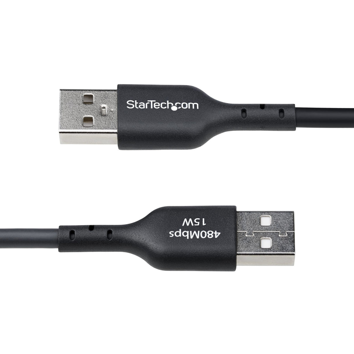 StarTech.com 3m USB-A to USB-C 3A Charging Cable Black TPE Jacket
