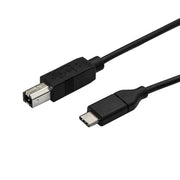 StarTech.com 3m USB C to USB B Cable USB 2.0 M/M Black