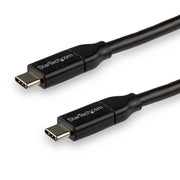 StarTech.com 3m USB-C to USB-C Cable 5A PD M/M USB 2.0 USB-IF Certified