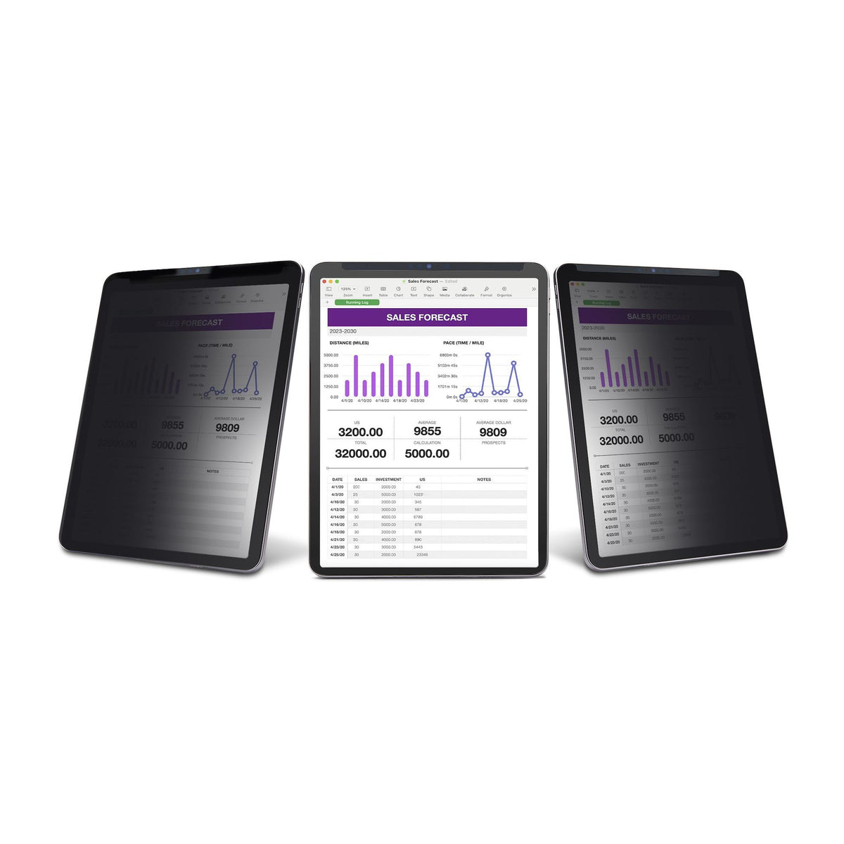 StarTech.com 4-Way Privacy Screen 11" iPad Pro Matte Touch +/-30 Deg View