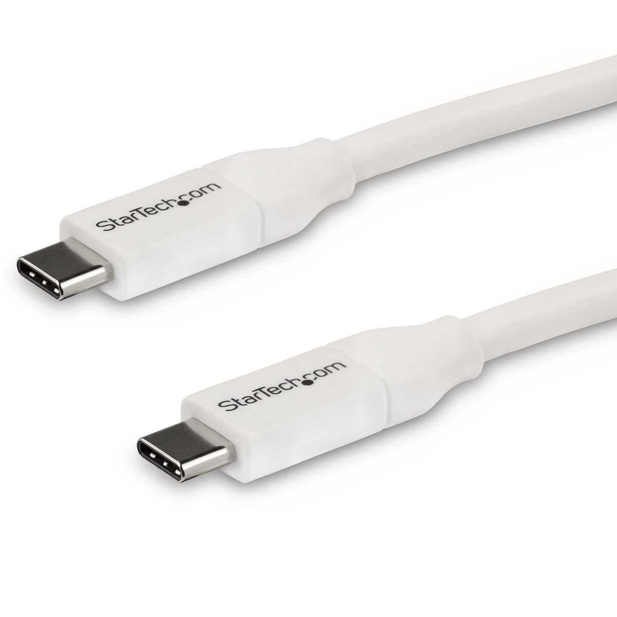 StarTech.com 4m USB-C to USB-C Cable 5A PD M/M White USB 2.0