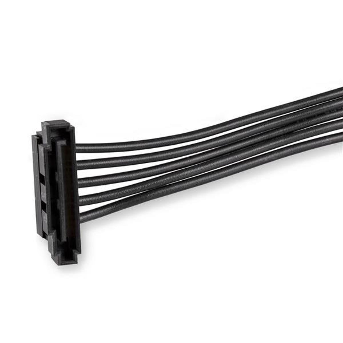 StarTech.com 4x SATA Power Splitter Adapter Cable 15-pin Male to 4 Female 18