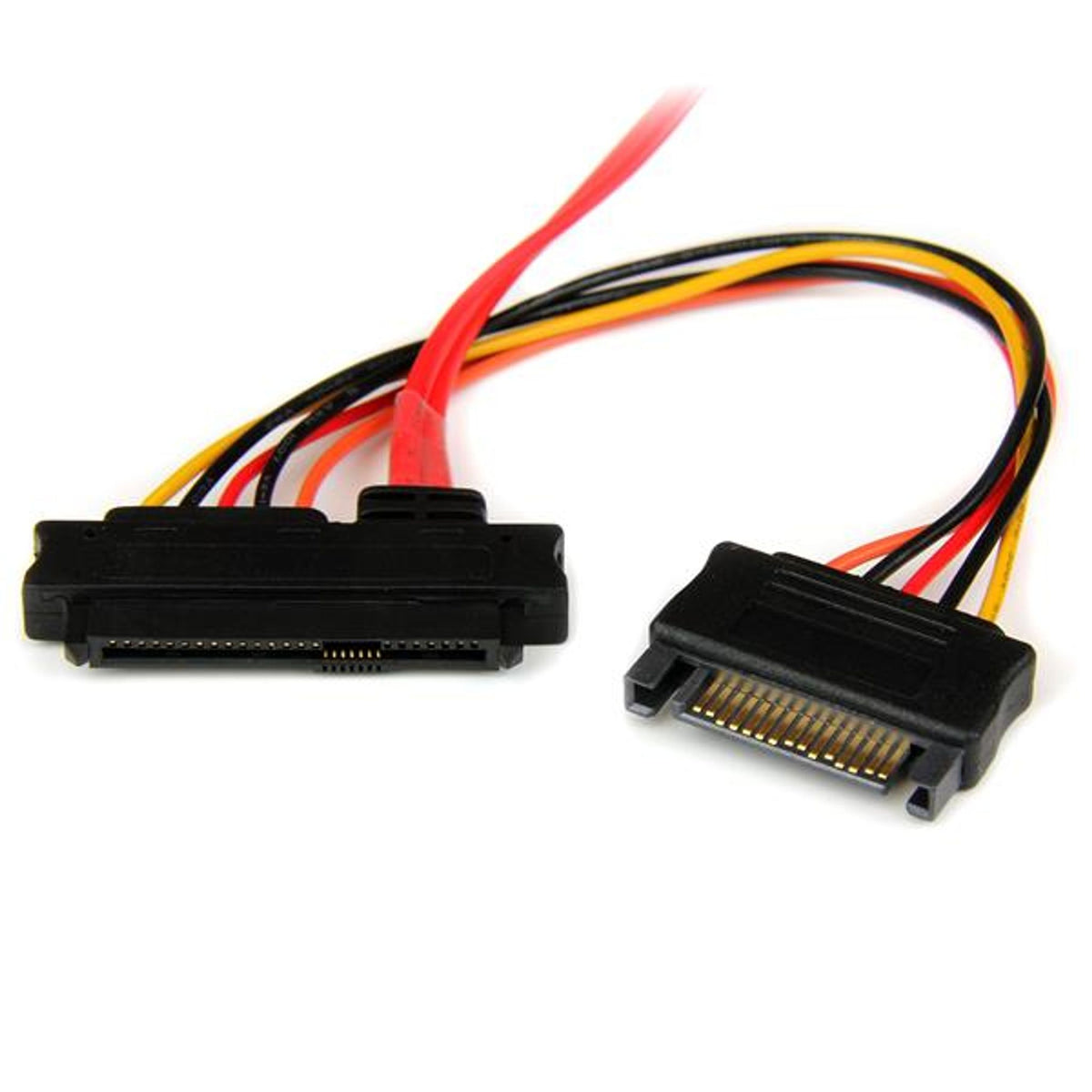 StarTech.com 50cm Internal Mini SAS Cable SFF8087 to 4x SFF8482 30AWG Red