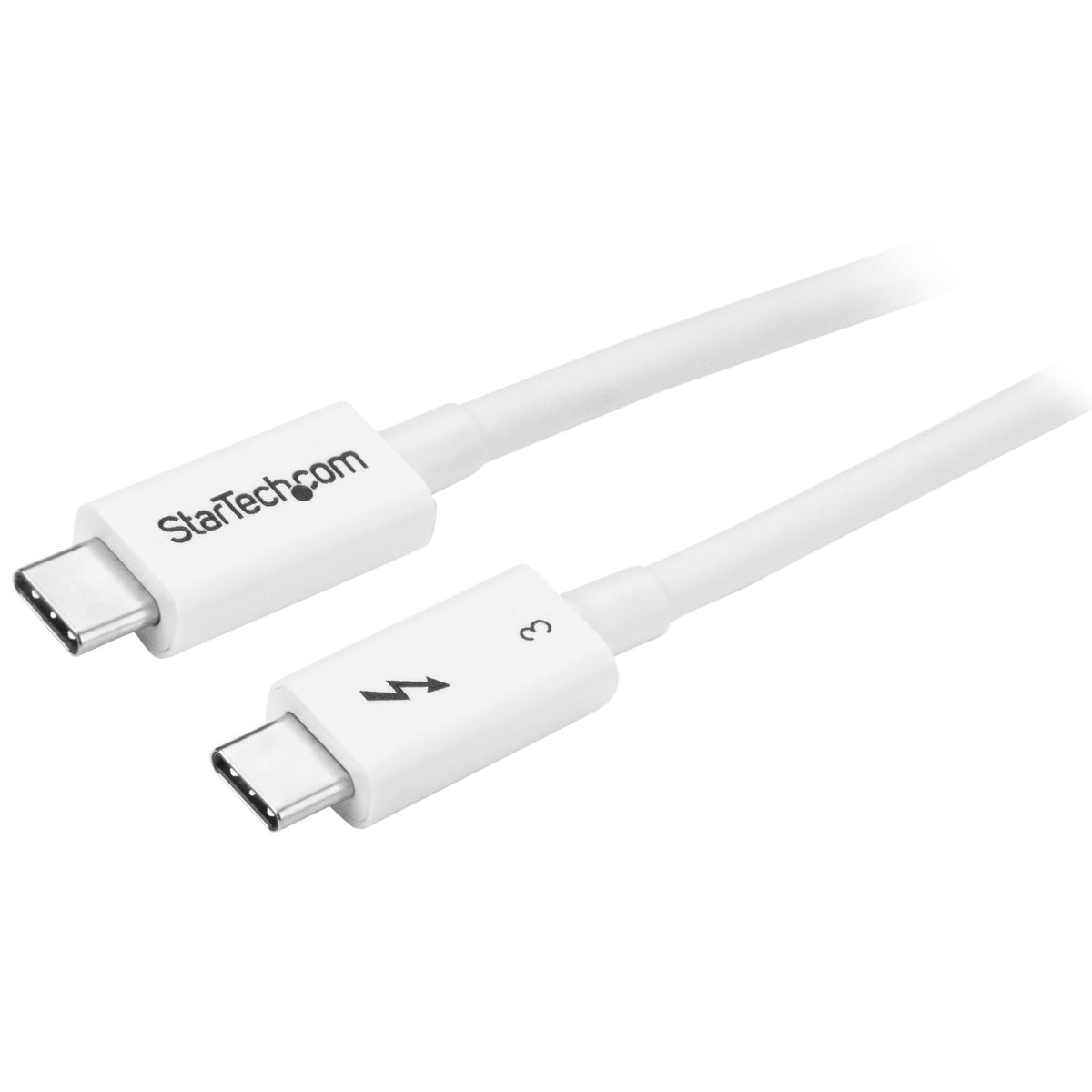 StarTech.com 50cm Thunderbolt 3 Cable 40Gbps 100W PD 4K/5K USB-C-Compatible