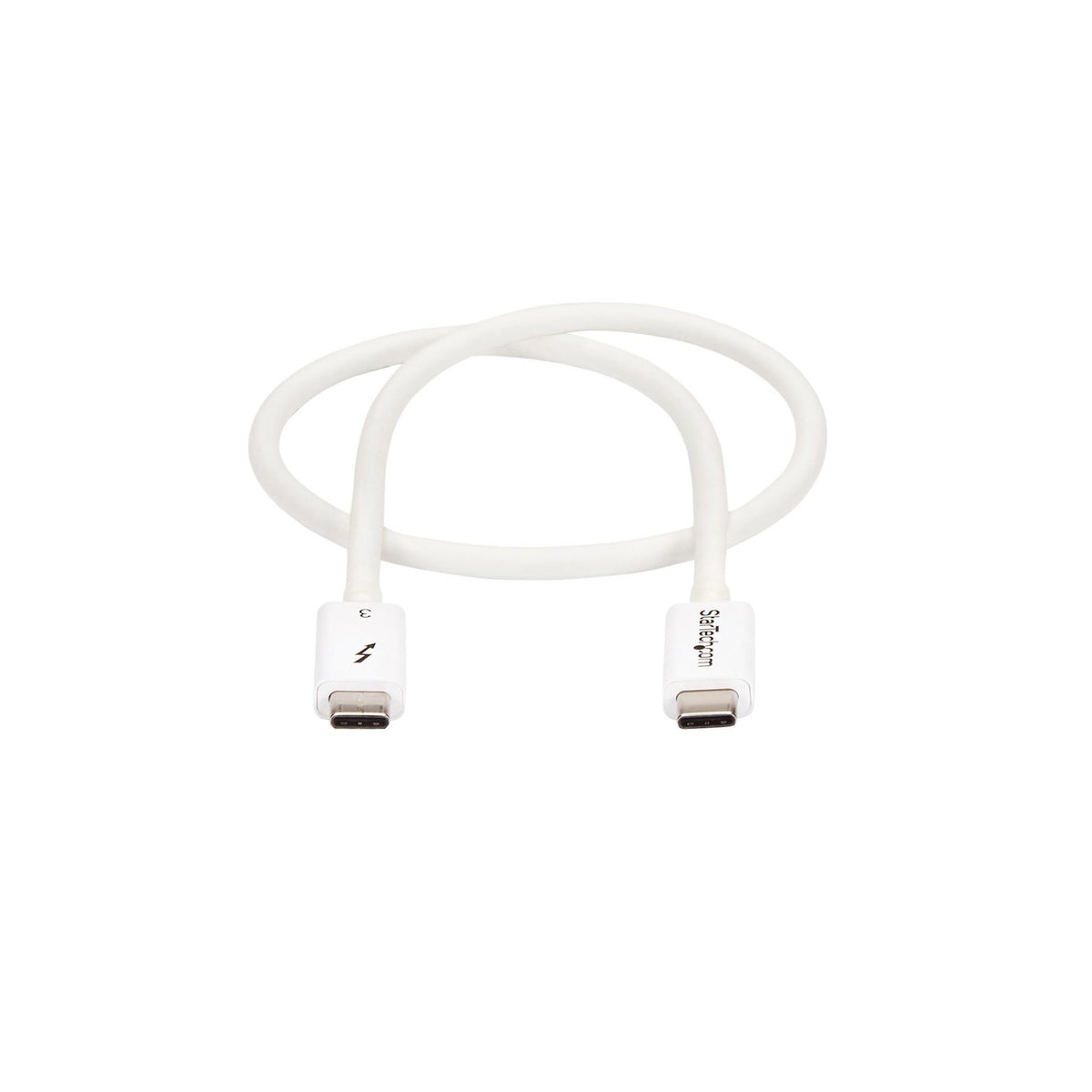 StarTech.com 50cm Thunderbolt 3 Cable 40Gbps 100W PD 4K/5K USB-C-Compatible