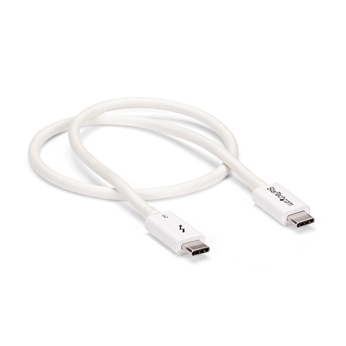 StarTech.com 50cm Thunderbolt 3 Cable 40Gbps 100W PD 4K/5K USB-C-Compatible