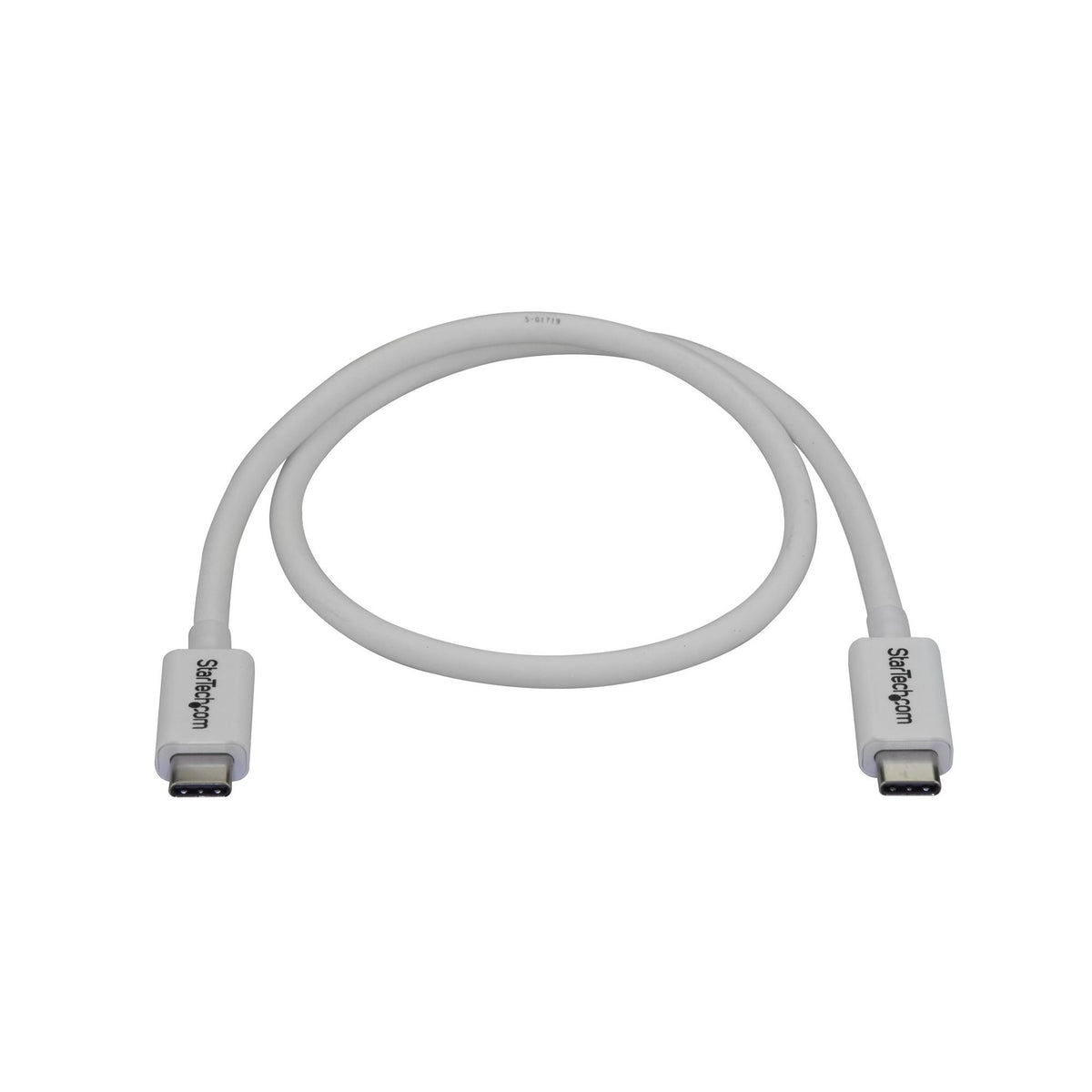 StarTech.com 50cm Thunderbolt 3 Cable 40Gbps 100W PD 4K/5K USB-C-Compatible
