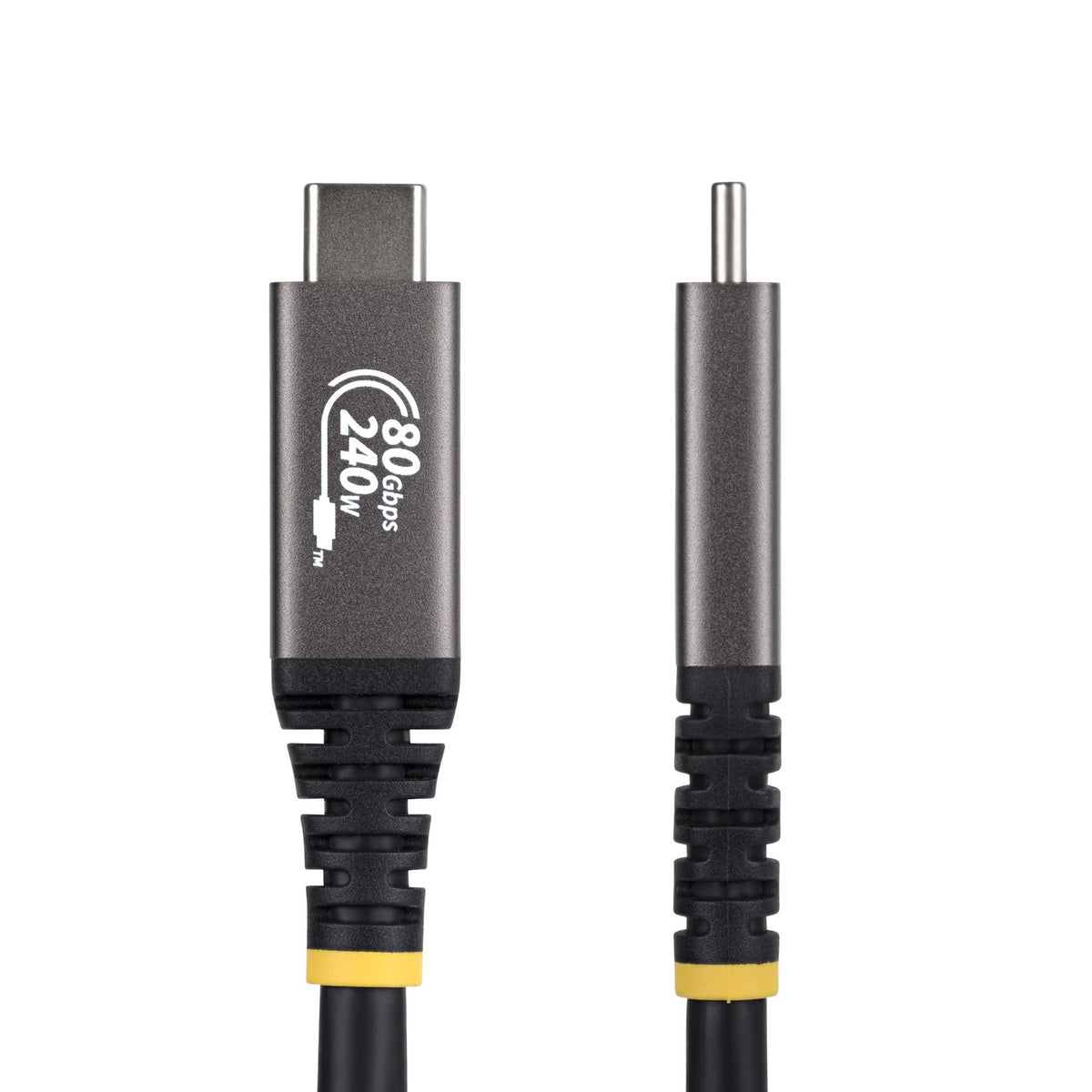 StarTech.com 50cm USB4 Cable 80Gbps 240W DP2.1 8K 120Hz USB-C