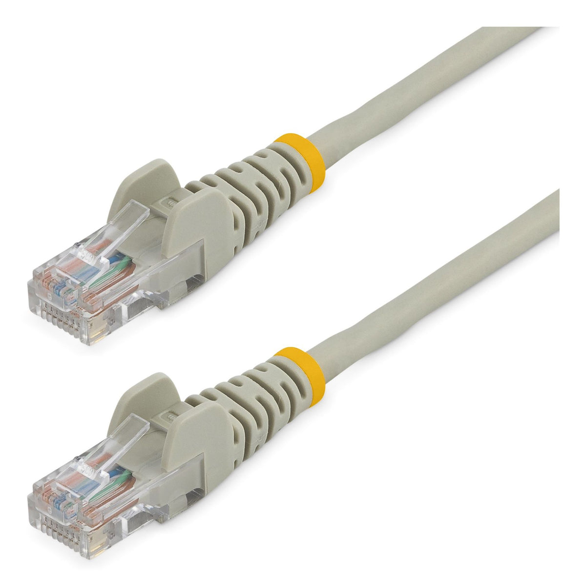 StarTech.com 5m Cat5e Snagless RJ45 Grey Patch Cable 24AWG