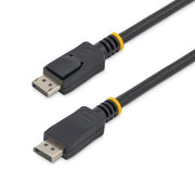 StarTech.com 5m DisplayPort 1.2 Cable 4K VESA Certified DP to DP Black