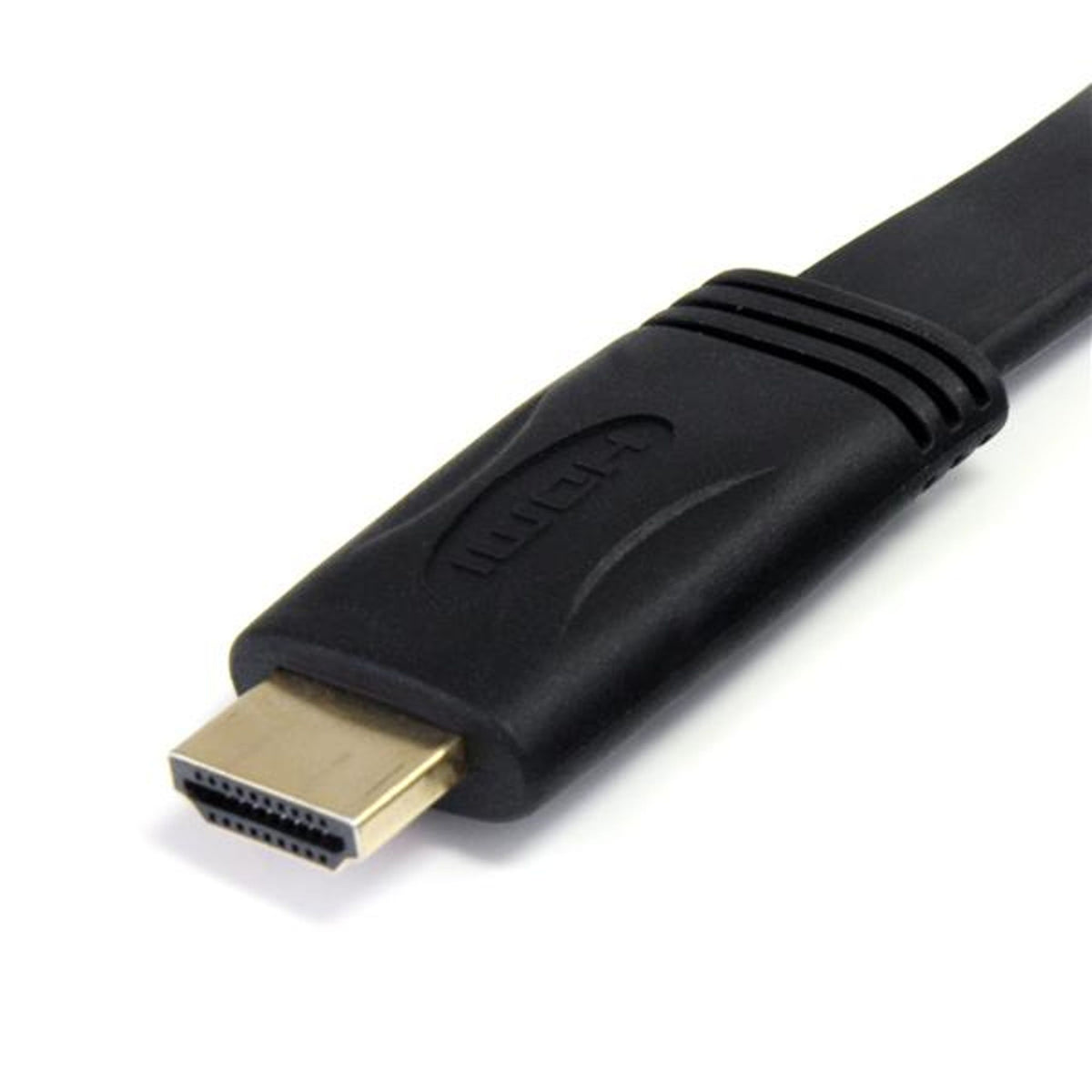 StarTech.com 5m Flat High Speed HDMI Cable with Ethernet Ultra HD 4K Black