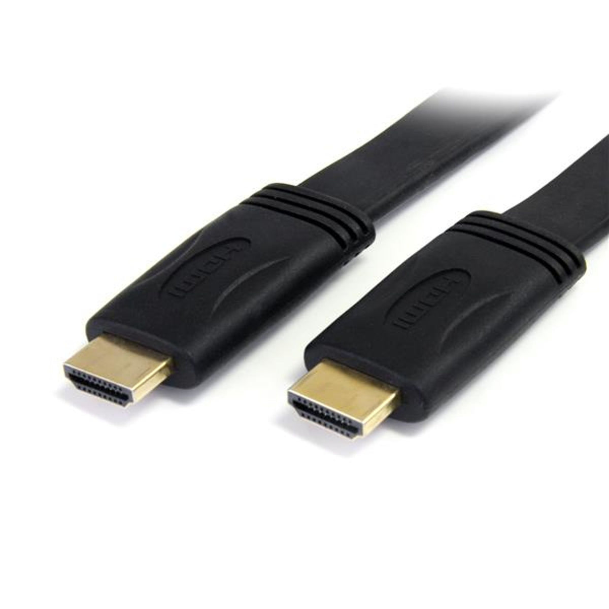 StarTech.com 5m Flat High Speed HDMI Cable with Ethernet Ultra HD 4K Black