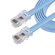 StarTech.com 6ft Cisco Console Rollover Cable RJ45 M/M Blue