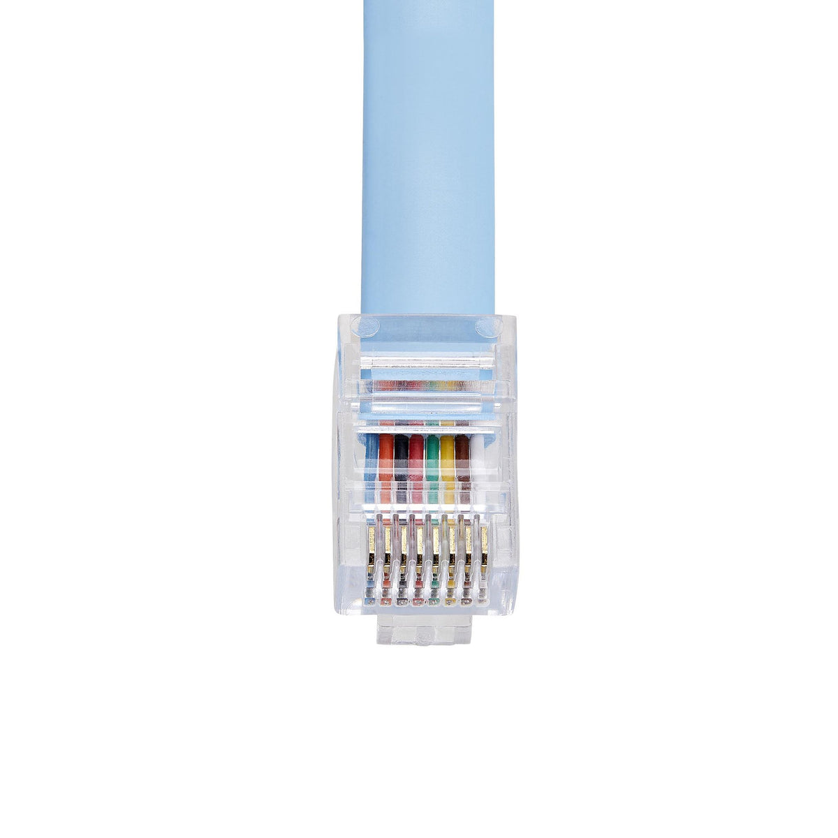 StarTech.com 6ft Cisco Console Rollover Cable RJ45 M/M Blue