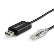 StarTech.com 6ft Cisco USB to RJ45 Rollover Cable M/M 460Kbps USB 2.0