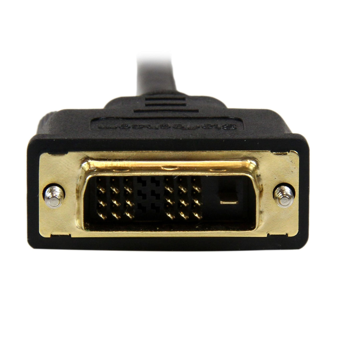 StarTech.com 6ft Micro HDMI to DVI Cable 1920x1200 Gold Plated Black