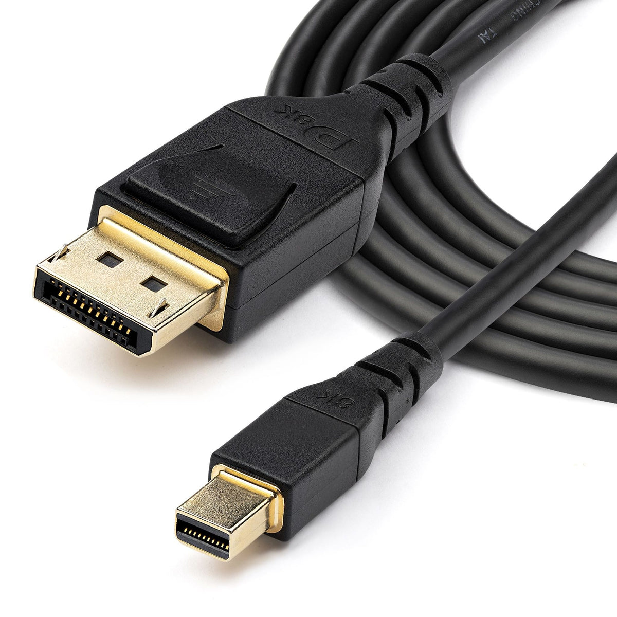 StarTech.com 6ft Mini DisplayPort to DisplayPort 1.4 Cable 8K 60Hz VESA