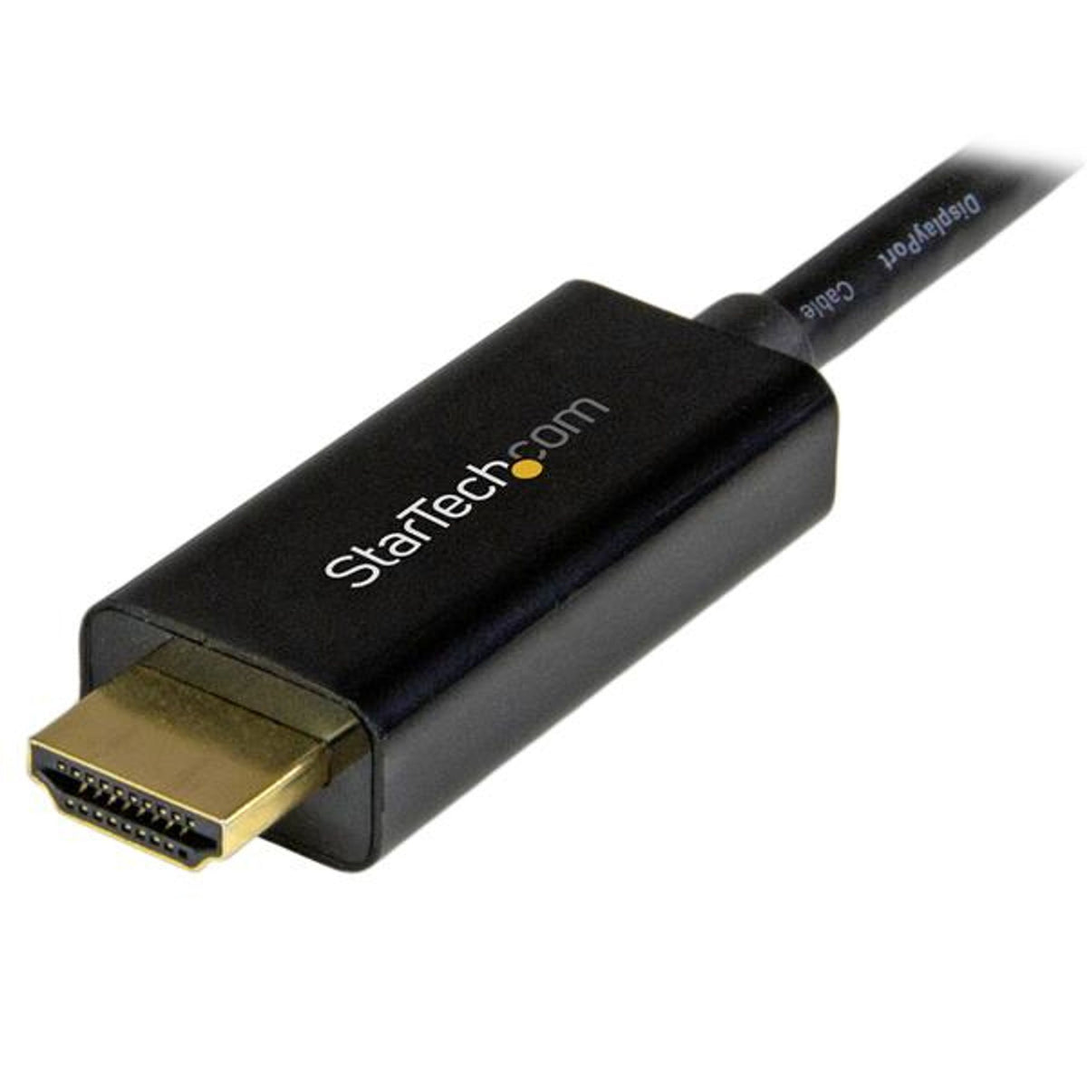StarTech.com 6ft Mini DisplayPort to HDMI Cable 4K 30Hz mDP to HDMI Adapter